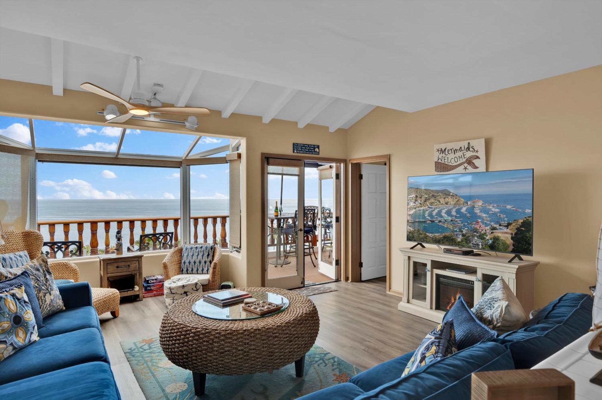 Lux Oceanfront Villa With Breathtaking Views Авалон Екстер'єр фото